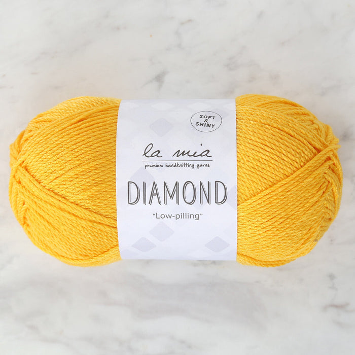 La Mia Diamond Yarn, Mustard Yellow - L003