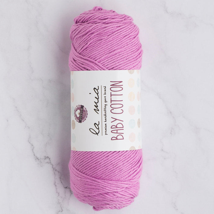 La Mia Baby Cotton Yarn, Lilac - L048