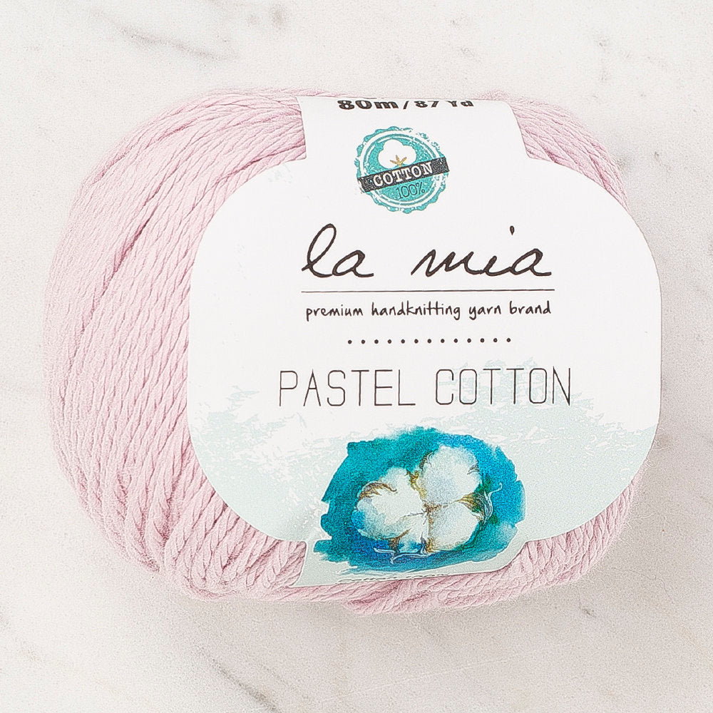 La Mia Pastel 100% Cotton Yarn, Lilac - L181