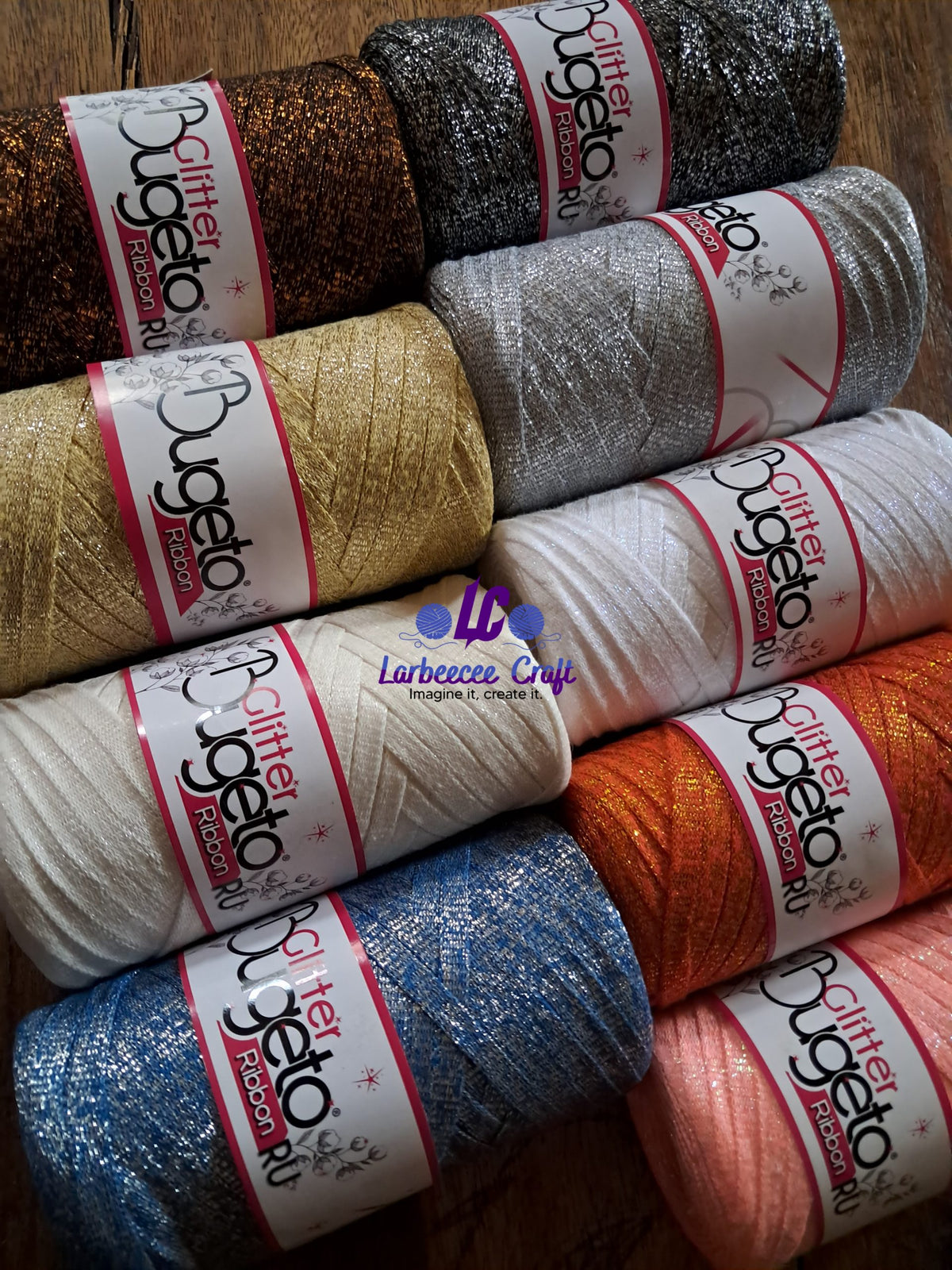 Flat Glitter Yarn