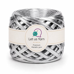 Premium Metallic Yarn (Silver)