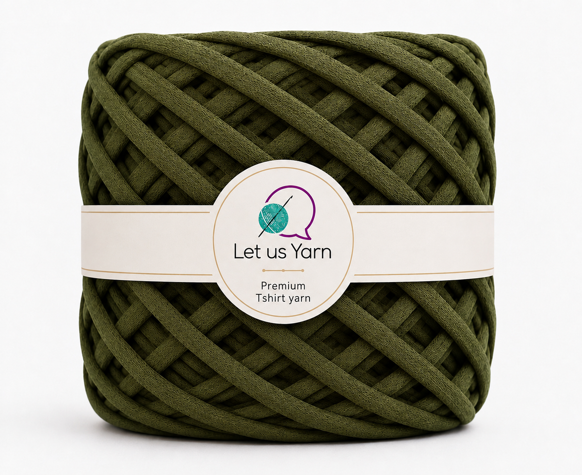 Premium Tshirt yarn (Army Green)