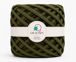 Premium Tshirt yarn (Army Green)
