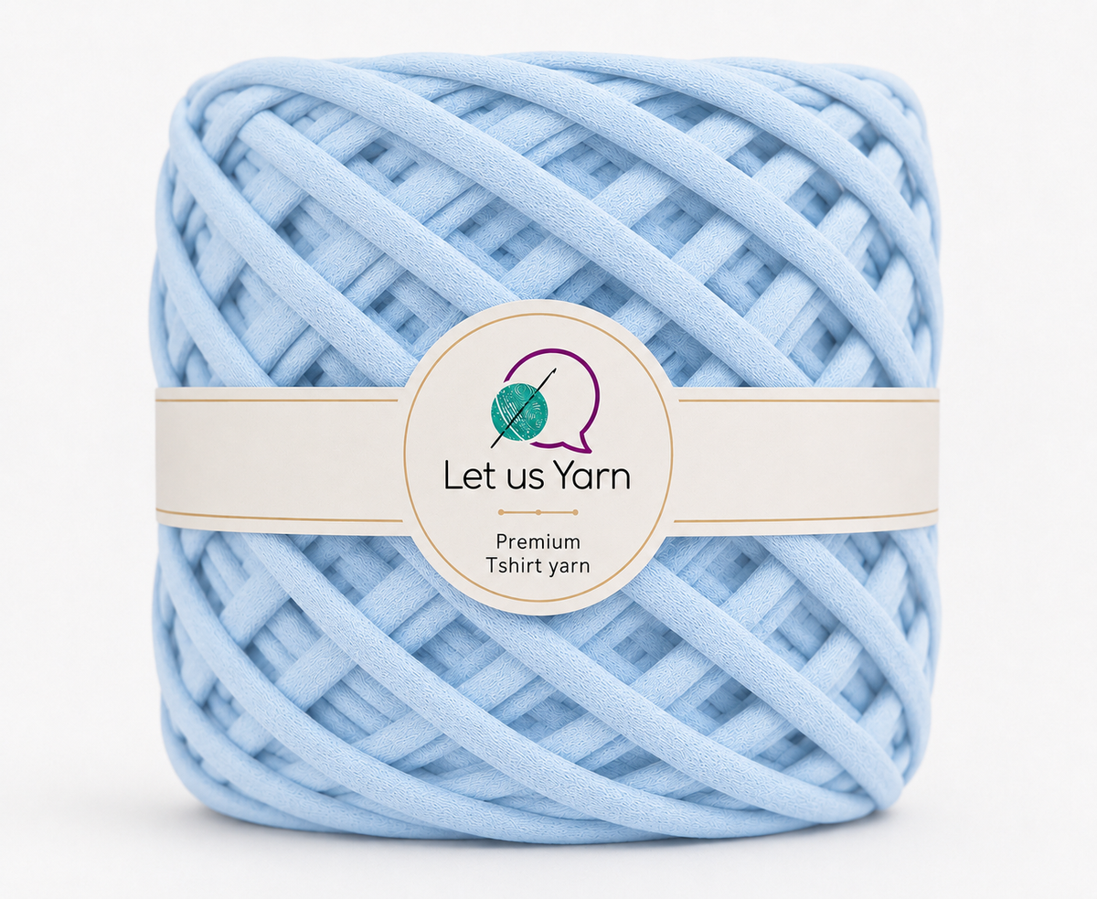 Premium Tshirt yarn (Baby blue)