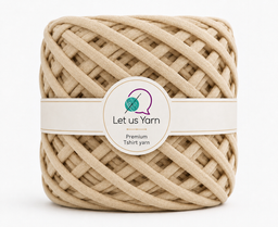 Premium Tshirt yarn (Beige)