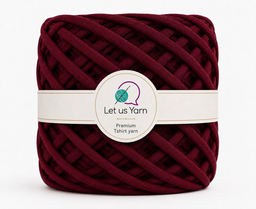 Premium Tshirt yarn (Burgundy)