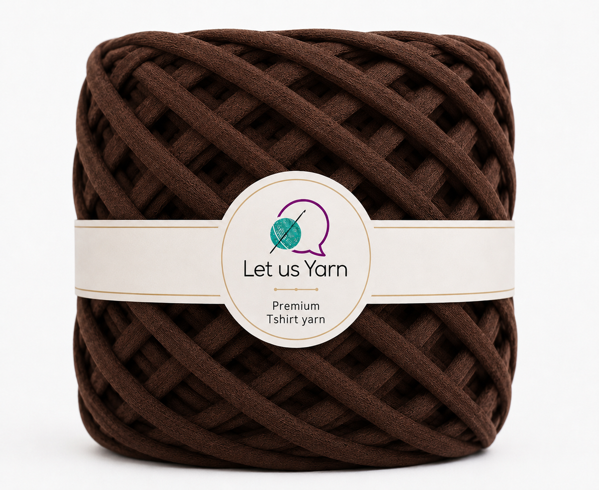 Premium Tshirt yarn (Chocolate)
