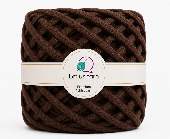 Premium Tshirt yarn (Chocolate)