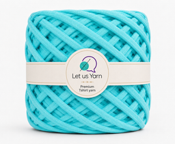 Premium Tshirt yarn (Turquoise Blue)