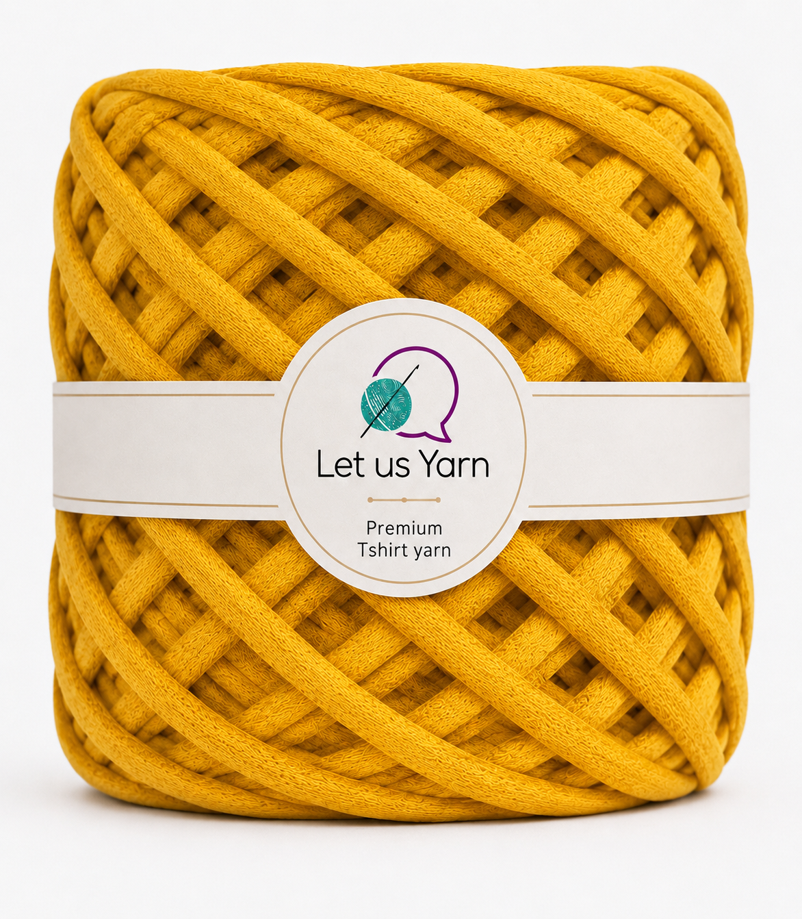 Premium Tshirt yarn (Mustard Yellow)