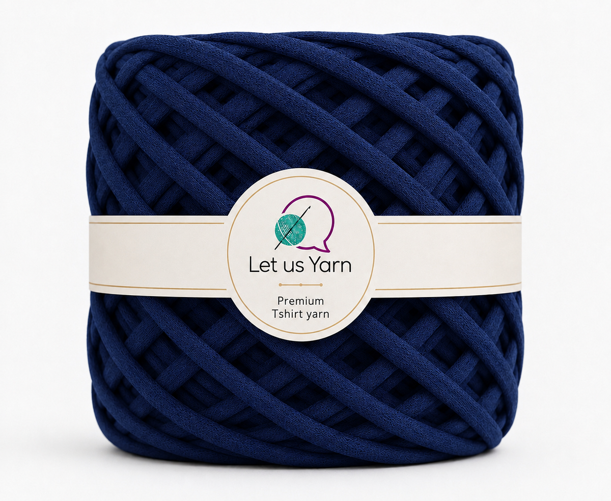 Premium Tshirt yarn (Navy Blue)