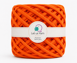 Premium Tshirt yarn (Orange)