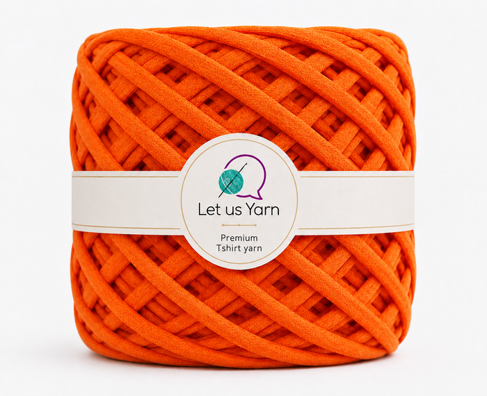 Premium Tshirt yarn (Orange)