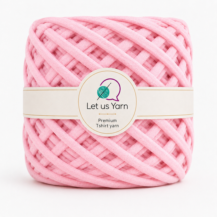 Premium Tshirt yarn (Pink)