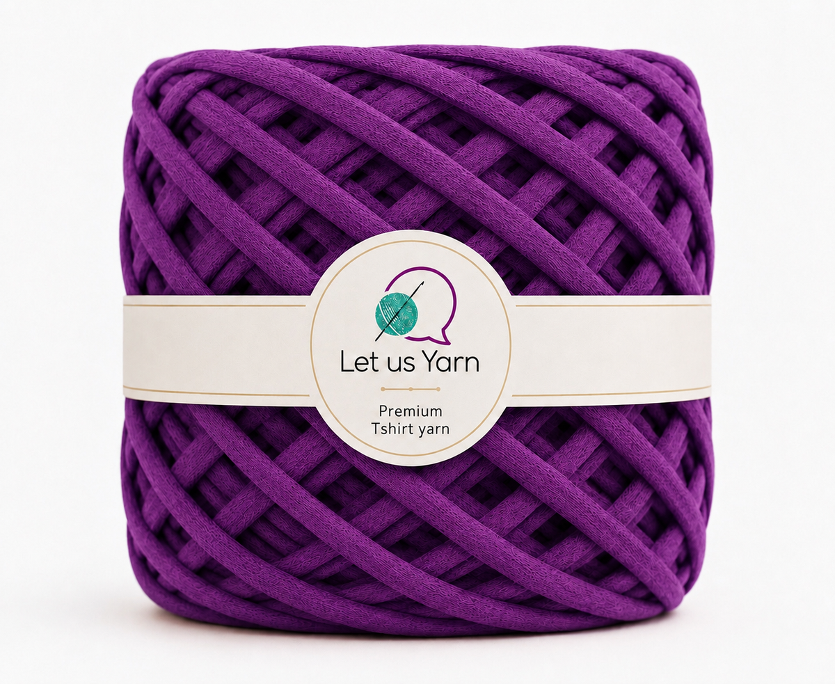 Premium Tshirt yarn (Purple)
