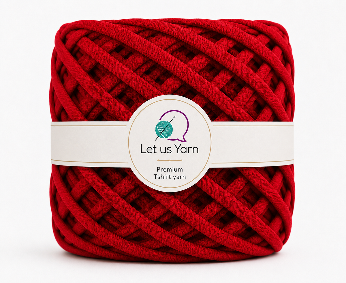 Premium Tshirt yarn (Red)