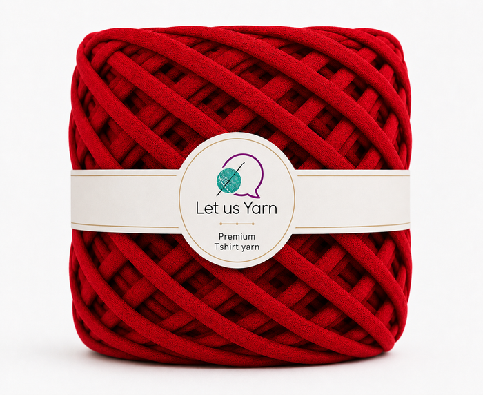 Premium Tshirt yarn (Red)