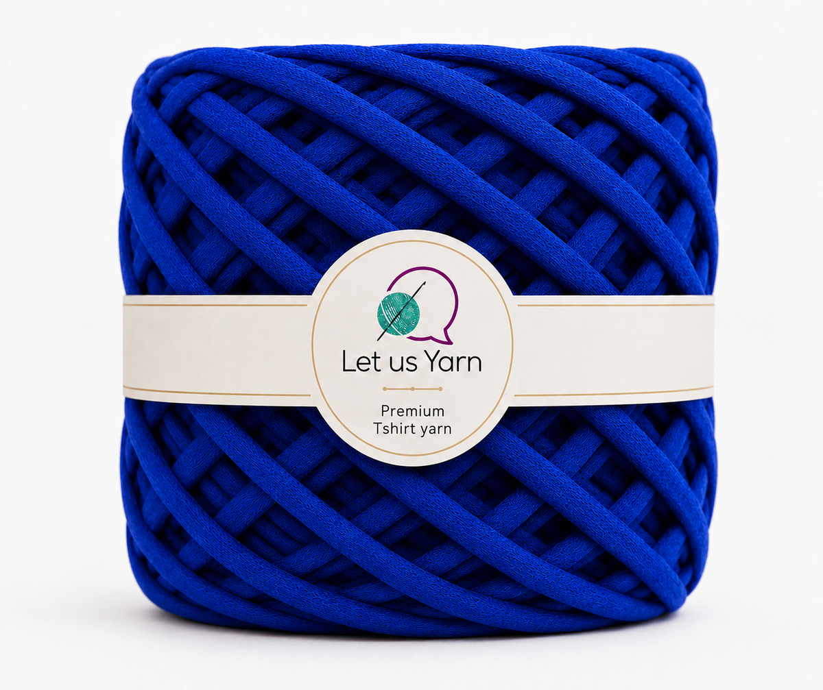 Premium Tshirt yarn (Royal blue)