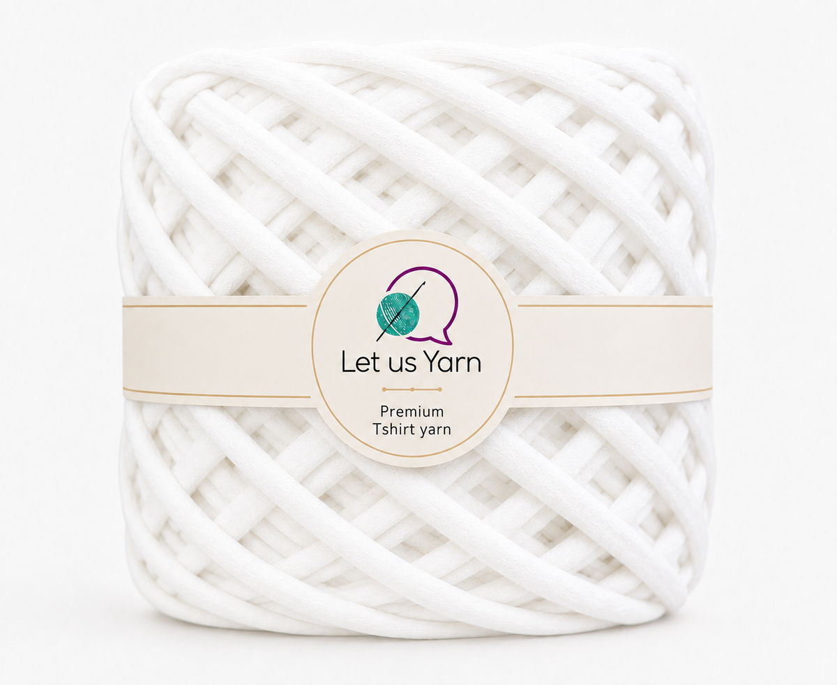 Premium Tshirt yarn (Sugar White)