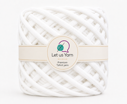 Premium Tshirt yarn (Sugar White)